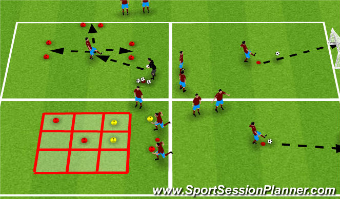 Football/Soccer: End of season fun session (Warm-ups, Moderate)