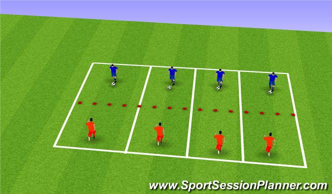 Football/Soccer: Reaction to Losing the Ball Higher Up Pitch (Academy