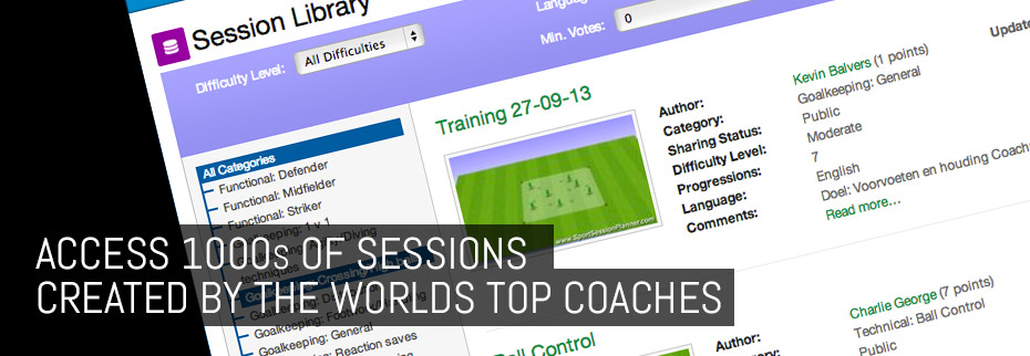 1000s of Sessions