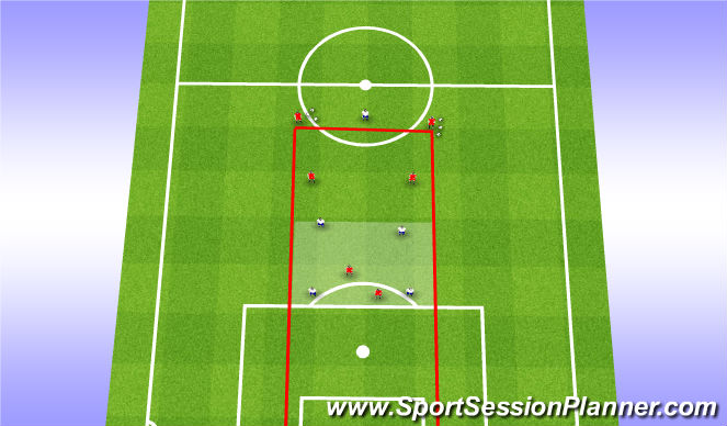 Football/Soccer Session Plan Drill (Colour): Function