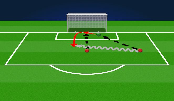 Football/Soccer Session Plan Drill (Colour): Screen 1