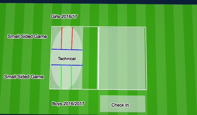 Football/Soccer Session Plan Drill (Colour): Screen 1