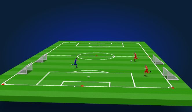 Football/Soccer Session Plan Drill (Colour): Screen 1