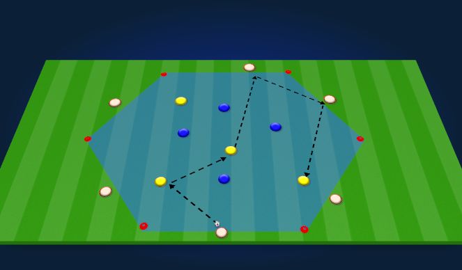 Football/Soccer Session Plan Drill (Colour): Screen 1