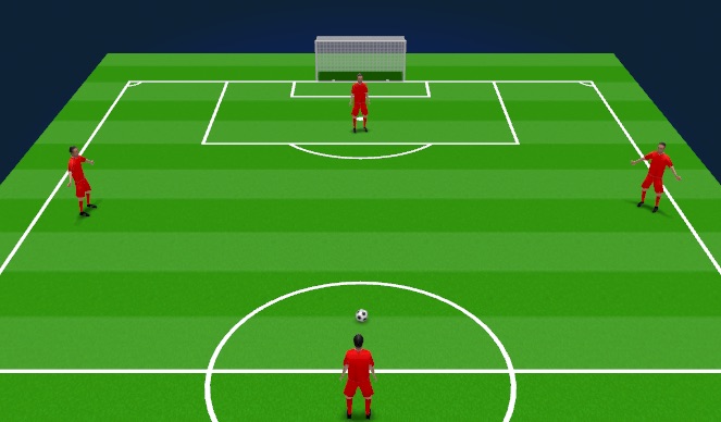 Football/Soccer Session Plan Drill (Colour): 1