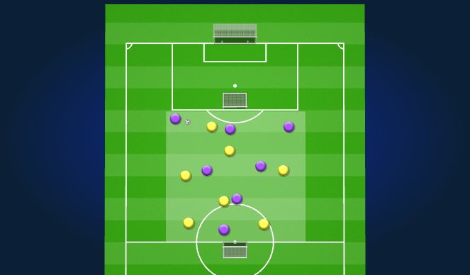 Football/Soccer Session Plan Drill (Colour): Game