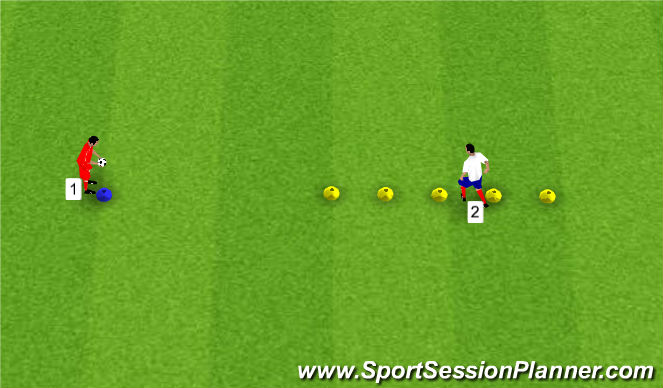 Football/Soccer Session Plan Drill (Colour): Screen 4