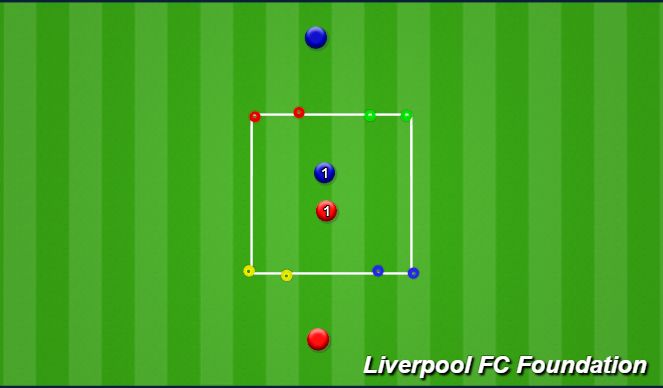 Football/Soccer Session Plan Drill (Colour): Screen 1