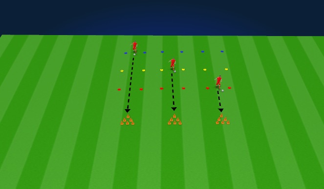 Football/Soccer Session Plan Drill (Colour): Screen 2