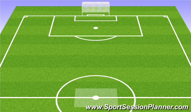 Football/Soccer Session Plan Drill (Colour): Screen 2