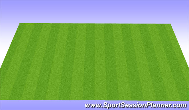 Football/Soccer Session Plan Drill (Colour): Cool Down Recovery Routine