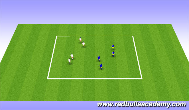 Football/Soccer Session Plan Drill (Colour): Moving Buddies