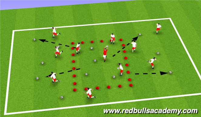 Football/Soccer Session Plan Drill (Colour): Buzz Lightyear