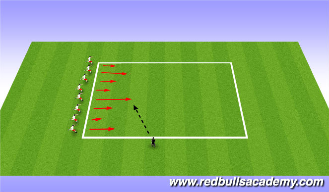 Football/Soccer Session Plan Drill (Colour): Pirates of the Caribbean