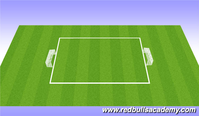 Football/Soccer Session Plan Drill (Colour): Free Play