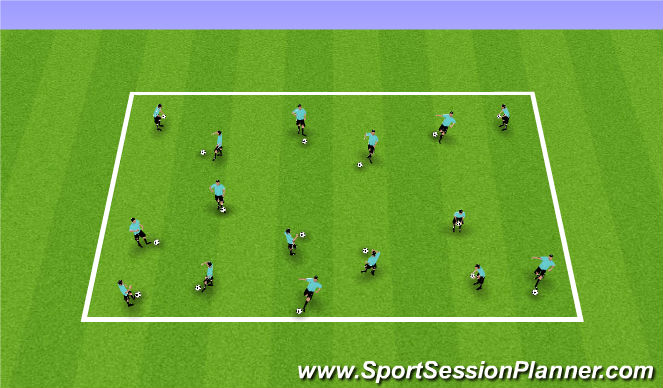 Football/Soccer Session Plan Drill (Colour): Homework Review