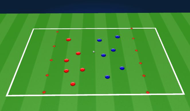 Football/Soccer Session Plan Drill (Colour): Screen 2