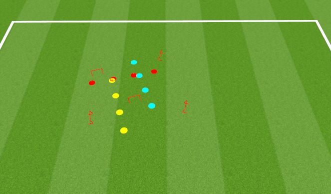 Football/Soccer Session Plan Drill (Colour): ABC Warm-up #1