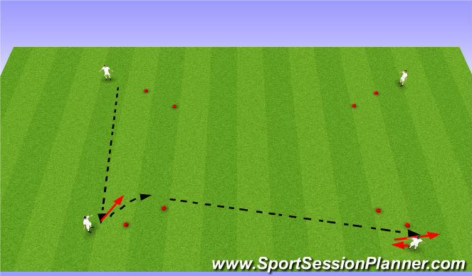 Football/Soccer Session Plan Drill (Colour): Screen 2