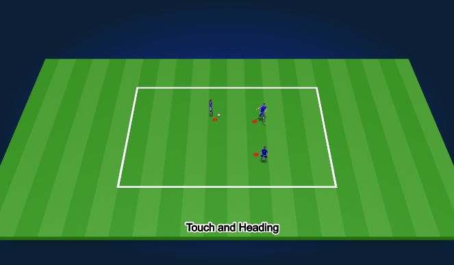 Football/Soccer Session Plan Drill (Colour): Technical Passing