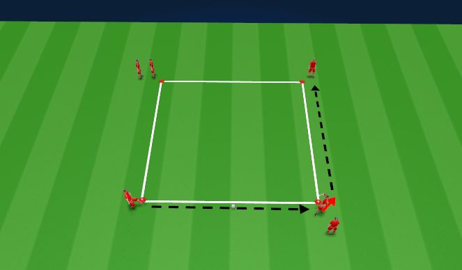 Football/Soccer Session Plan Drill (Colour): Screen 1