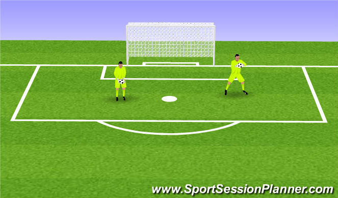 Football/Soccer Session Plan Drill (Colour): Warm Down