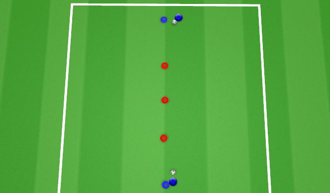 Football/Soccer Session Plan Drill (Colour): Animation 2