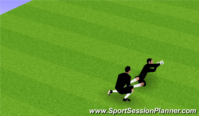 Football/Soccer Session Plan Drill (Colour): Screen 1