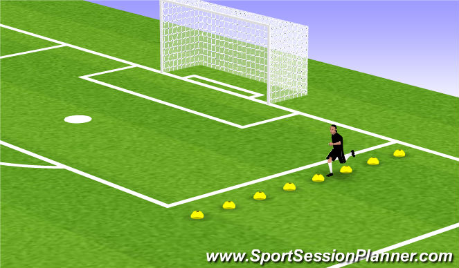 Football/Soccer Session Plan Drill (Colour): Screen 2