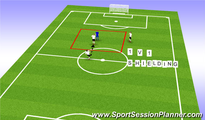 Football/Soccer: dribbling (Technical: Ball Control, Moderate)