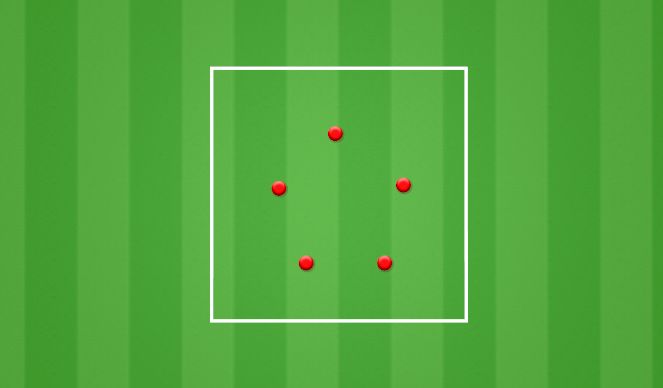 Football/Soccer Session Plan Drill (Colour): Cool Down