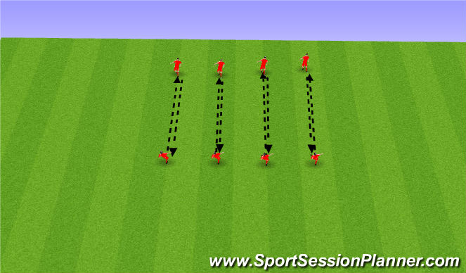 Football/Soccer Session Plan Drill (Colour): passing assessment  usw