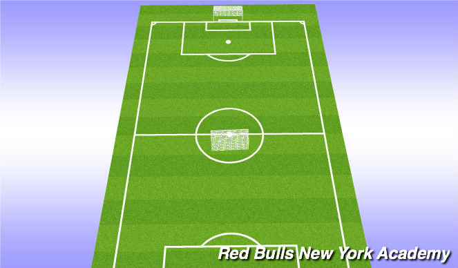 Football/Soccer Session Plan Drill (Colour): 5v5 scrimmage
