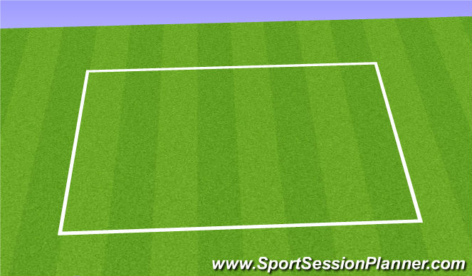 Football/Soccer Session Plan Drill (Colour): Soccer Hop