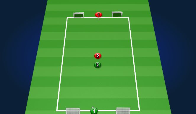 Football/Soccer Session Plan Drill (Colour): Animation 1