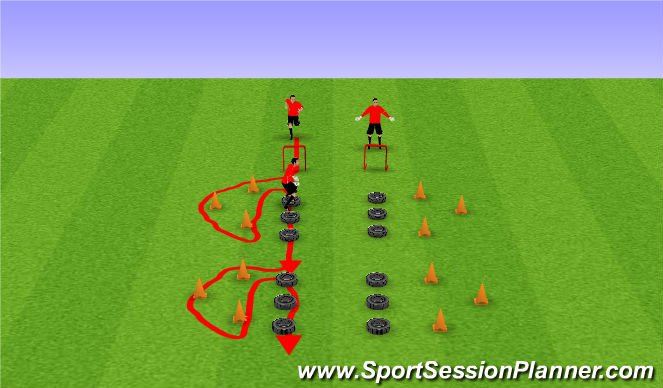 Football/Soccer Session Plan Drill (Colour): Pantalla 5