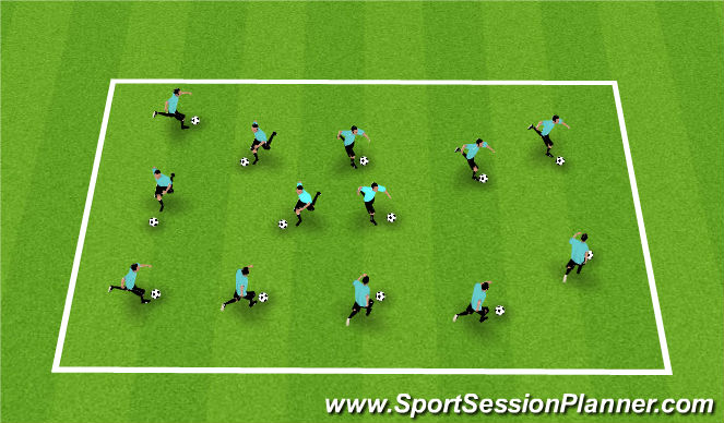 Football/Soccer Session Plan Drill (Colour): Homework Review