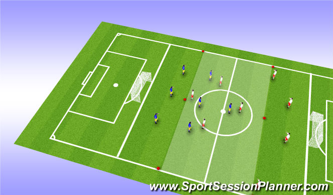 Football/Soccer Session Plan Drill (Colour): SSG (2)