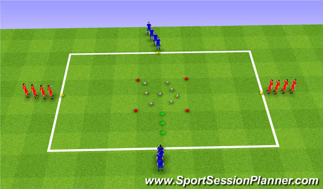 Football/Soccer Session Plan Drill (Colour): ROBIN HOOD