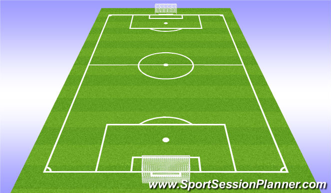 Football/Soccer Session Plan Drill (Colour): Refelection