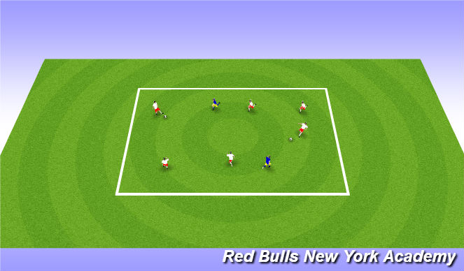 Football/Soccer Session Plan Drill (Colour): Screen 1