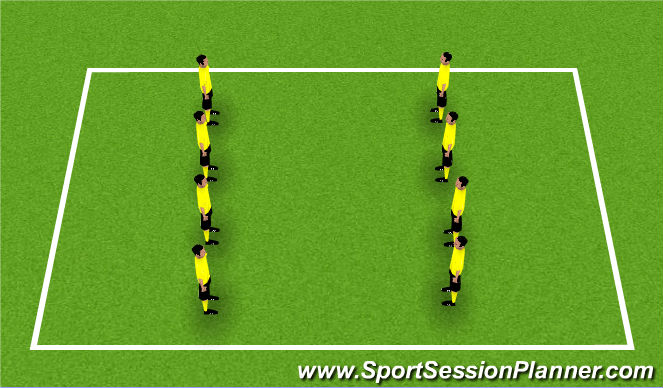 Football/Soccer Session Plan Drill (Colour): CORE/HAMSTRING Strengthening