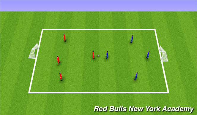 Football/Soccer Session Plan Drill (Colour): Game