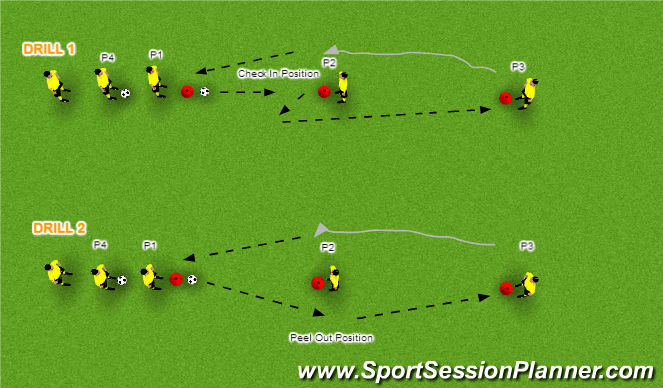 Football/Soccer Session Plan Drill (Colour): Exercise 6