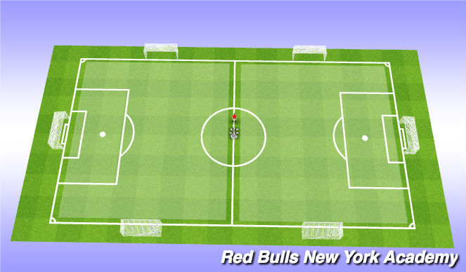 Football/Soccer Session Plan Drill (Colour): Free play