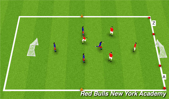 Football/Soccer Session Plan Drill (Colour): game