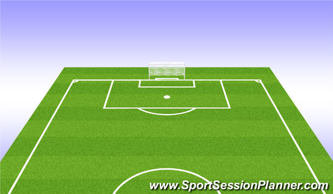 Football/Soccer Session Plan Drill (Colour): 2b) Defensive Work