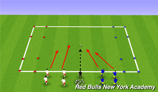 Football/Soccer Session Plan Drill (Colour): Expanded Small Sided
