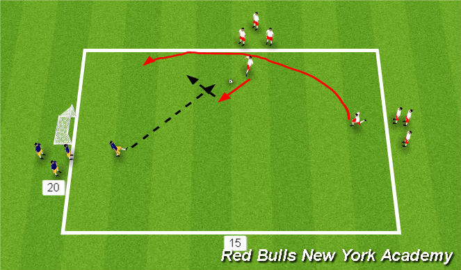 Football/Soccer Session Plan Drill (Colour): Main Theme1