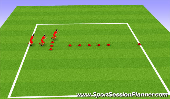 Football/Soccer Session Plan Drill (Colour): Screen 1